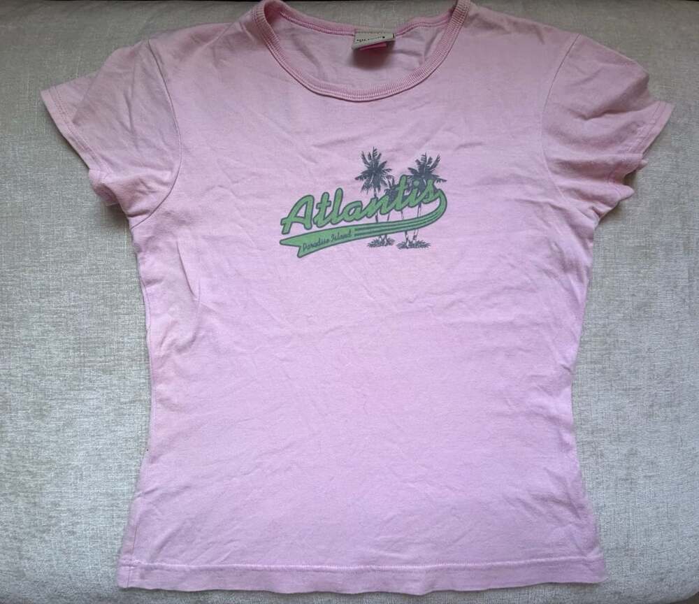 Gear For Sports Atlantis Paradise Island Pink T Shirt Womens S